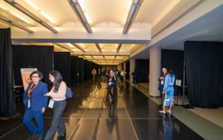 Space Rental in NYC: CUNY Graduate Center - Proshansky auditorium event set up. Photo credit: Alex Irklievski